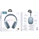 Бездротові навушники HOCO W65 Happy BT headphones Blue (6942007650366) - изображение 2