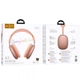 Бездротові навушники HOCO W65 Happy BT headphones Orange (6942007650380) - изображение 2