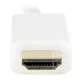 Кабель Ewell mini DisplayPort to HDMI, 1.8 метра, белый (EW798) - изображение 4