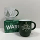 Набор керамических чашек 2 шт 320 мл h-9 см, d-8 см NY Warmly GREEN GREY Limited Edition TRSC-BH5019 - изображение 2