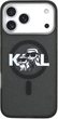 Панель Karl Lagerfeld IML Glitter Karl & Choupette Sketch MagSafe do Apple iPhone 17 Pro Black (3666339504496) - зображення 4