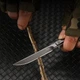 Складной нож со стеклобоем и чехлом SteelFolKnife, черный - изображение 2