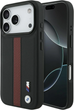 Панель BMW M Perforated Stripe Logo MagSafe для Apple iPhone 17 Pro Red (3666339481667) - зображення 1