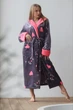 Fashions • Халат женскии Pink love Fashions 42-48 серый (050/1-хал) - изображение 6