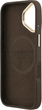 Панель Guess 4G Logo Plate MagSafe для iPhone 17 Brown (3666339489762) - зображення 7