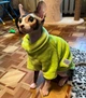 Флисовая кофта для котов (кошек) Бархат S Салатовый - изображение 9