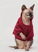 Толстовка для котов (кошек) Кенгуру XL Красный - изображение 5