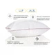 Подушка MirSon антиаллергенная DeLuxe Eco-Soft Hand Made 474 высокая 50х70 (2200000624932) (324599) - изображение 2