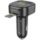 Автомобильное зарядное устройство FM модулятор Borofone BC43 Flash QC3.0 (Black) (209914) - изображение 3