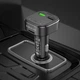 Автомобильное зарядное устройство FM модулятор Borofone BC43 Flash QC3.0 (Black) (209914) - изображение 8