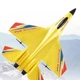 Літак на радіокеруванні SCHE HW28 SU27 Foam Yellow (79429) - изображение 2
