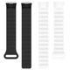Ремешок Dual-color Magnetic для Xiaomi Mi Band 9/8 White / Black - изображение 4
