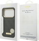 Etui plecki Guess 4G Logo Plate MagSafe do iPhone 17 Pro Black (3666339489748) - obraz 8