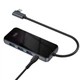 Конвертер/ХАБ USB-C HUB XO HUB002 Multifunction 5in1 (USB-С to HDMI+USB*3+PD) - изображение 2