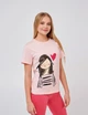 Футболка для девочки SMIL 110746 Розовый персик р.158 - изображение 1