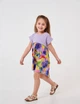 Платье с кокеткой для девочки SMIL 120349 Фиолетовый р.98 - изображение 2