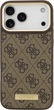 Панель Guess 4G Logo Plate MagSafe для iPhone 17 Pro Max Brown (3666339489793) - зображення 2