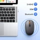 Беспроводная Компьютерная Мышь Baseus F01B Tri-Mode gray - изображение 4