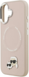 Etui Karl Lagerfeld Karl & Choupette Pin MagSafe do Apple iPhone 17 Pink (3666339495459) - obraz 6