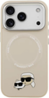 Панель Karl Lagerfeld Karl & Choupette Pin MagSafe do Apple iPhone 17 Pro Beige (3666339495152) - зображення 4