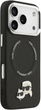 Панель Karl Lagerfeld Karl & Choupette Pin MagSafe do Apple iPhone 17 Pro Max Black (3666339495008) - зображення 5