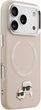 Etui Karl Lagerfeld Karl & Choupette Pin MagSafe do Apple iPhone 17 Pro Max Pink  (3666339495480) - obraz 5