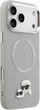 Панель Karl Lagerfeld Karl & Choupette Pin MagSafe do Apple iPhone 17 Pro Max Grey (3666339495329) - зображення 5