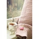 Плед Прованс Soft косы Пудра 90x130 см (11686) (264984) - изображение 4