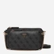 Сумка кросс-боди через плечо женская маленькая Guess Noelle Ii Dbl Pouch Crossbody HWBG96-72710-CLO Coal Logo (190231964575) - изображение 1