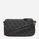 Сумка кросс-боди через плечо женская маленькая Guess Noelle Ii Dbl Pouch Crossbody HWBG96-72710-CLO Coal Logo (190231964575) - изображение 4
