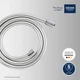 Шланг для душа GROHE VitalioFlex Silver 27505001 - изображение 2