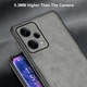 Кожаный чехол - накладка Fanoya для Xiaomi Redmi Note 12 Pro 5G gray - изображение 2