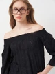 Блуза H&M 32 Черный 0596346_14 - изображение 4