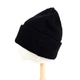 Жіноча шапка біні Corze HC6BL - вовняна, оверсайз, чорна (black) - изображение 4