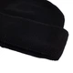 Жіноча шапка біні Corze HC6BL - вовняна, оверсайз, чорна (black) - изображение 8