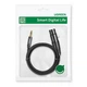 Кабель UGREEN AV182 3.5mm Male to XLR Female 2m Black (20244) - изображение 4