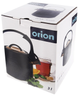 Czajnik Orion z gwizdkiem stalowy Czarno-złoty 3 l (8592381191573) - obraz 6