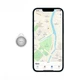 Пошуковий трекер HOCO DI29 Plus Water droplet shape anti-lost tracker IOS White - изображение 5