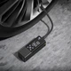 Автомобільний компресор насос Hoco ZP7 Maddy portable smart air pump 5000 mAh Black - изображение 8