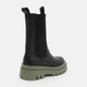 Женские зимние челси кожаные высокие Teona 375 37 Черные (ROZ6501054954) - изображение 4