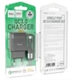 Зарядний пристрій з кабелем USB/microUSB 1 м HOCO C72Q 18 W 3 А чорний - зображення 2