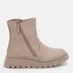 Женские зимние ботинки кожаные высокие PARADIZE SHOES 23314 37 24 см Бежевые (ROZ6501099007) - изображение 1
