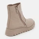 Женские зимние ботинки кожаные высокие PARADIZE SHOES 23314 37 24 см Бежевые (ROZ6501099007) - изображение 5