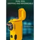 Багатофункціональний ліхтар D50-SMD - індикація заряду, запальничка. Колір: жовтий - зображення 3