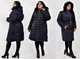 Fashions • Пальто женское Памела Fashions 78 темно-синий (1878(ПМ)-мк) - изображение 5