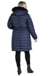 Fashions • Пальто женское Памела Fashions 78 темно-синий (1878(ПМ)-мк) - изображение 7