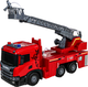 Игрушечная машинка Techno Drive Super Big Truck Пожарная машина Scania со световыми, звуковыми и водными эффектами (5005KS) - изображение 1