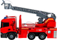 Игрушечная машинка Techno Drive Super Big Truck Пожарная машина Scania со световыми, звуковыми и водными эффектами (5005KS) - изображение 2