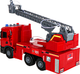 Игрушечная машинка Techno Drive Super Big Truck Пожарная машина Scania со световыми, звуковыми и водными эффектами (5005KS) - изображение 3