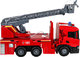Игрушечная машинка Techno Drive Super Big Truck Пожарная машина Scania со световыми, звуковыми и водными эффектами (5005KS) - изображение 5